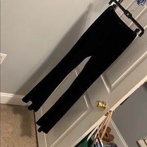 Velvet flare pants